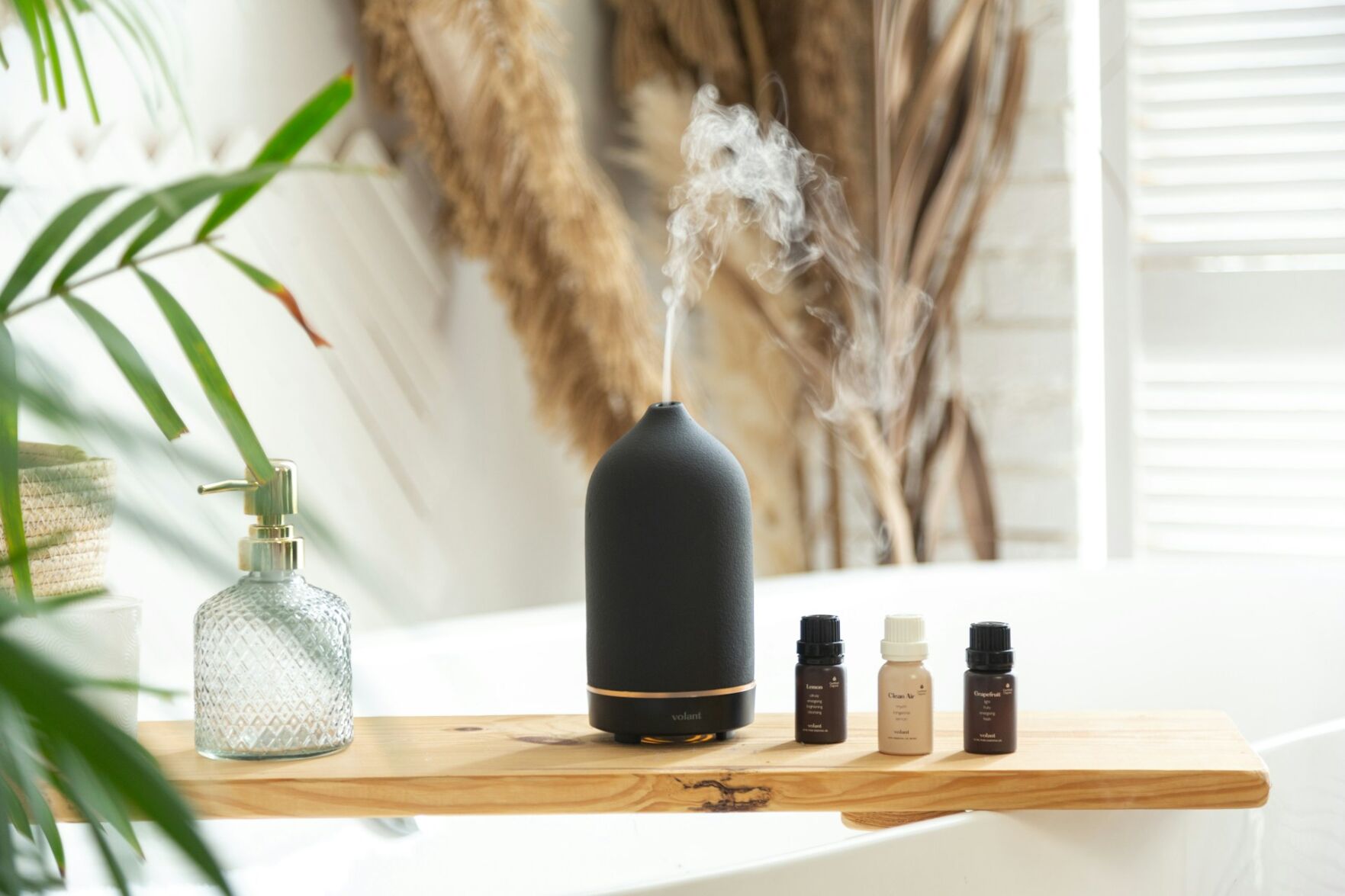There are a variety of scents you can choose to diffuse throughout your home